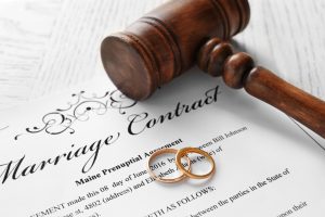 Image of a Marriage Contract document in court - Calgary, Alberta Legal Help